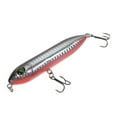 thumbnail image 2 of Unique Bargains Fishing Lures Catfish Rattling Line Float Lures Topwater Bass Lures Lifelike Bass Fishing Lures for Santee Rig Catfishing Black Silver Tone, 2 of 7
