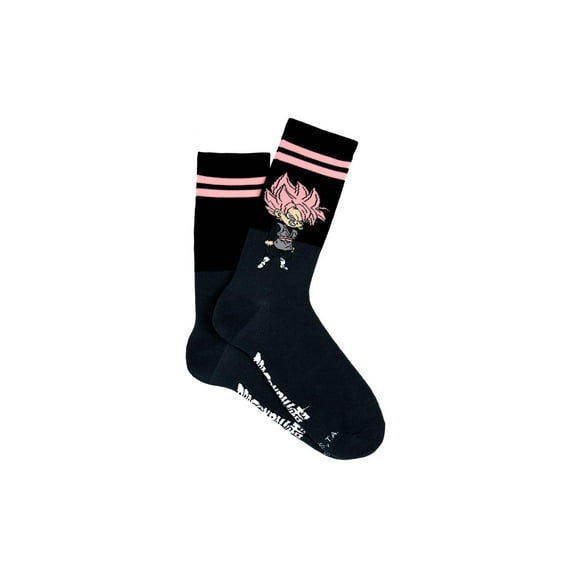 Dragon Ball Super Saiyan Rose Crew Sock