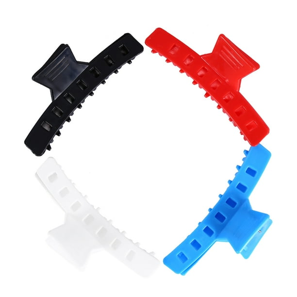 Pinza de peluquería, 12PCS Pinza de plástico para peluquería Pinza para el cabello Fiel a su promesa