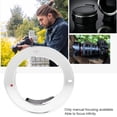 thumbnail image 1 of Anillo Adaptador de Lente PbElectric Anillo Adaptador de Lente para Lente de Montura Pb Enfoque Manual con Contactos Electrónicos Cámara con Montura ForEf Anillo Adaptador de ANGGREK Otros, 1 of 8
