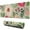 Vibrant Pioneer Flower, variant on Long Mouse Pads for Desk,Vibrant Pioneer Flower Pattern Desk Mats on Top Of Desks, Desk Mouse Pad Extra Large with 3mm Non-Slip Base and Stitched Edge for Gaming,Office,Work,Home 31.5"x11.8"