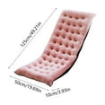 thumbnail image 4 of Cushionss for Chairs Outside 38x30 Rocking Chair Cushions Super Soft Comfy Chair Pad Sofa Cushions For Indoor Outdoor Recliner Cushions Pink, 4 of 7