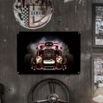 thumbnail image 2 of Placa Metal Vintage para Coche Pintura Hierro Rectangular Arte Pared Bar para El 30x20cm, 2 of 9