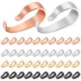 thumbnail image 1 of 40 Pcs Pinch Clasps Bails Pendant Pinch Bails Pendant Buckles Connector Clasps for Making Jewelry, 1 of 7