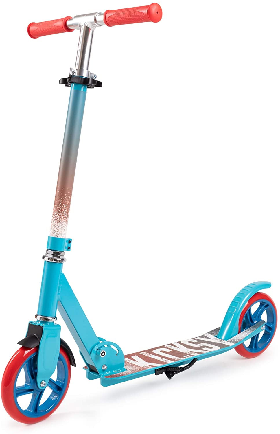 Kick Scooter for Age 12 up Kids Quick-Release Folding Portable 2 Wheel 