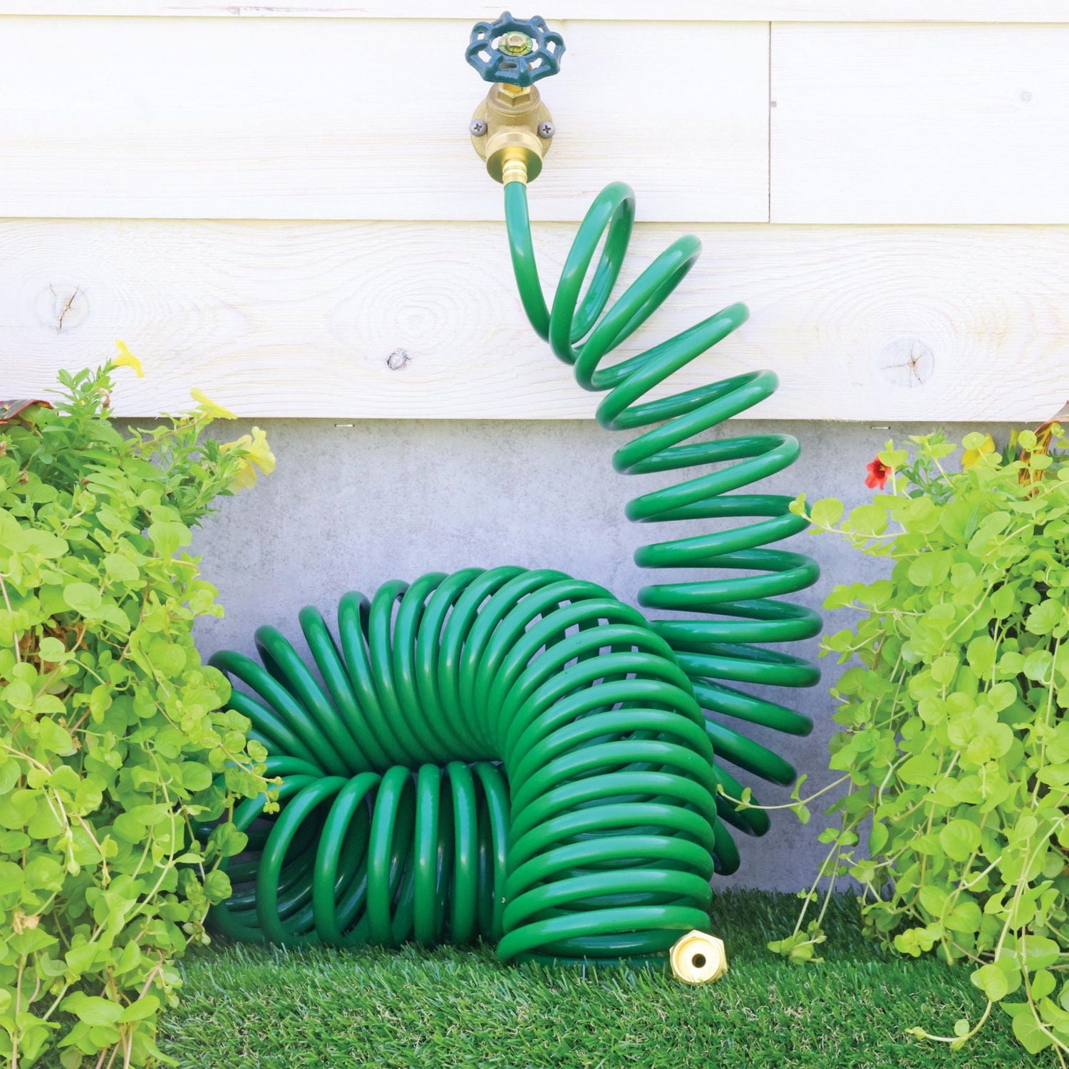 Expert Gardener 50 ft. Spiral Garden Hose