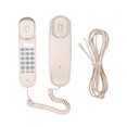 thumbnail image 7 of Tomshine Desktop Corded Landline Corded Phone Fixed Telephone Wall Mountable,off White, 7 of 7