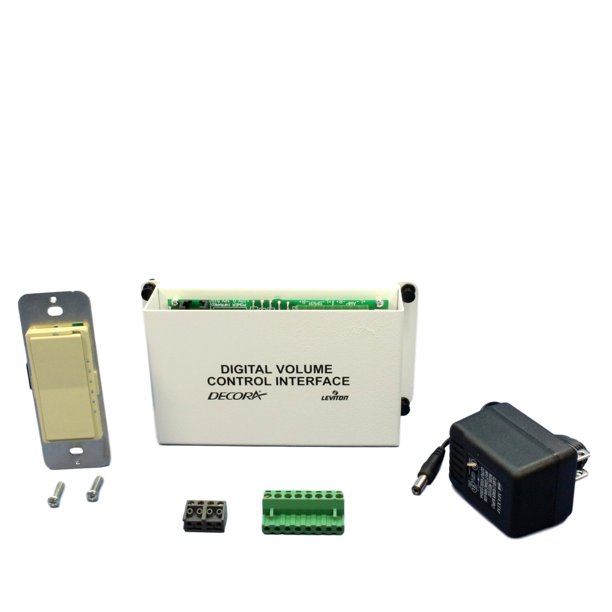 Leviton Structured Media Center Ivory Digital Audio Volume Control