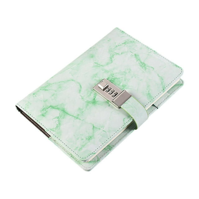 Siruishop Diary with Lock Business Notebook Personal Lockable Secrets Journal Writing Locked Diary Locking Journal for Girls Kids Teens green