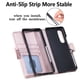 thumbnail image 4 of Funda para Samsung Galaxy Z Fold 4, tipo libro, de piel sintética, con función atril, soporte para S Pen, bloqueo RFID, tarjetero y absorción de impactos., 4 of 5