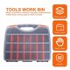 thumbnail image 4 of 1pc Multi-grid Storage Box Practical Work Bin Small Items Storage Container, 4 of 4