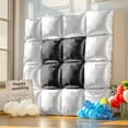 thumbnail image 4 of LQQBOX 25PCS Black White Square Foil Balloons Wall Backdrop Double Sided Balloons Kit for Birthday Wedding Anniversary Bridal Baby Shower Graduation Party Decorations, 4 of 7