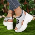 thumbnail image 4 of Aihuaihua Women's Fashion Platform Sandals Breathable Mesh Summer Casual Footwear Comfortable Elegant Design, 4 of 6