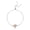 Silver, variant on Minnie Mouse Glitter Paper and Crystal Lariat Bracelet - Gold Flash Plated