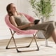 thumbnail image 2 of Yeshouse Silla de piso plegable extragrande con asiento de felpa antideslizante para adolescentes y adultos, ideal para dormitorio o sala de estar, 2 of 10