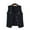 Black, variant on Slim-Fit Camisole Multi Color Denim Vest Female Short Spring and Summer Slim Thin Burlap Shoulders Broken Holes Vest Jacket Womens Tees and Tanks Blue M