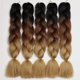 thumbnail image 2 of Trenza para cabello, trenza Kanekalon de 24" para cabello africano de tamaño grande, paquete de 5 trenzas adicionales, extensiones de cabello de fibra sintética para trenzas con gancho, 2 of 5