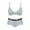 Gray, variant on Womens Lingerie Panties Set Cotton Thong Underwear