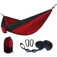 thumbnail image 1 of Hamaca Portátil The Finix Roja 275 x 109 cm de Nailon Resistente con Correas y Bolsa para Camping, 1 of 6
