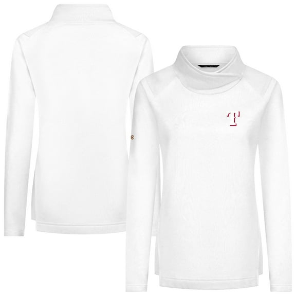 Women's Levelwear White Texas Rangers Advance Insignia 2.0 Raglan Pullover