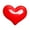 B, variant on Red Heart Shape Pins Jewelry Brooch Heart Shape Lapel Pins Sweater Shawl Pins Valentine's Day Brooch for Daily