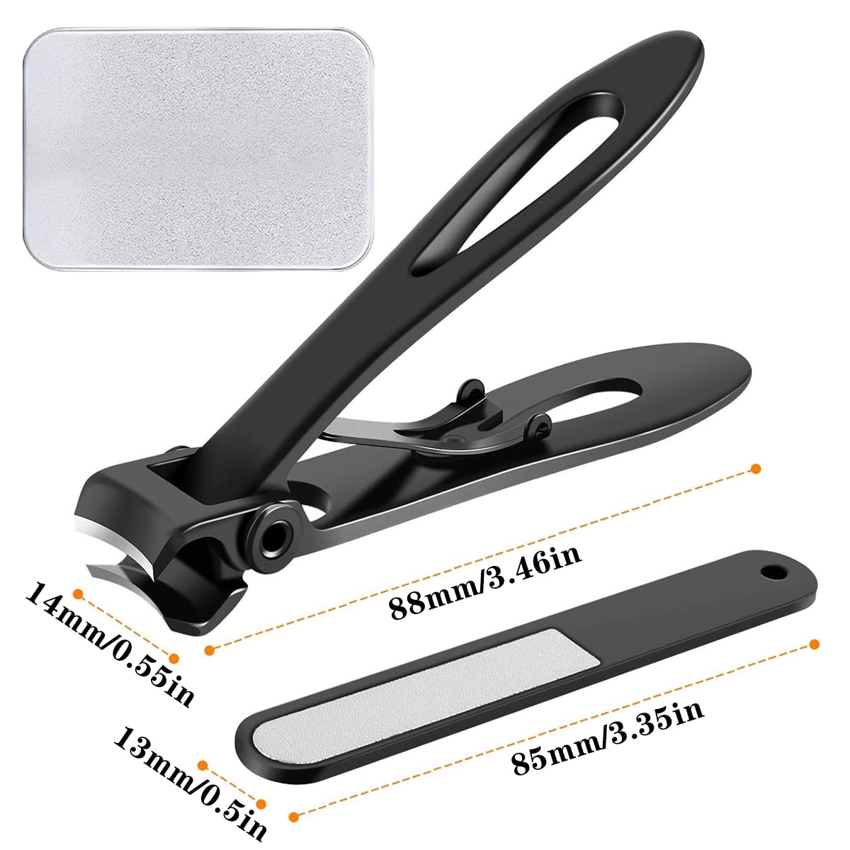  Nail Clippers for Thick Nails – KLIPP 15 mm Wide Jaw