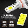 thumbnail image 4 of For Ford Edge 2011-2014 LED Headlights 9012/HIR2 High/Low Beam Bulbs Kit 2Pcs Bright White, 4 of 9