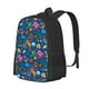 thumbnail image 1 of Fotbe Sea Fish Mochila para Hombre y Mujer - Tela Oxford 600D Resistente - Mochila Impermeable de Gran Capacidad para Escuela, Viajes y Senderismo, 1 of 6