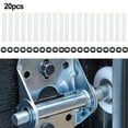 thumbnail image 4 of 20pcs Garage Door Hinge Quiet Roller Sleeves with Nuts for Improved Performance, 4 of 8