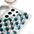 thumbnail image 3 of Compatible with Galaxy S23 Ultra Bling Diamond Case for Women Girls Girly Glitter Shiny 3D Crystal Rhinestone Case Fashion Luxury Double Color Sparkly Gemstone Soft TPU Cover, 3 of 12
