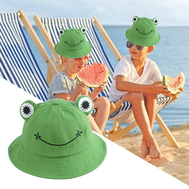 Sombrero De Cubo Reversible Unisex - Algodón UPF 50+ Para Playa Y Exteriores
