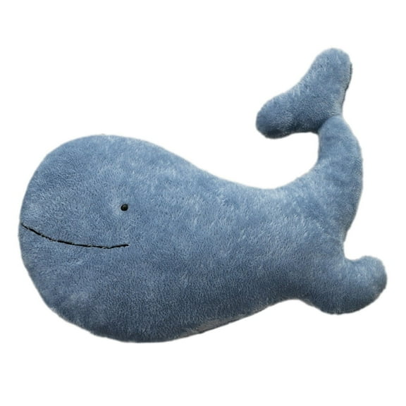 Photography Props Whale-Shaped Newborn Support Pillow Photoshoot Props Unisex Cartoon Style Blue