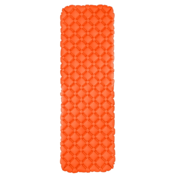 DQrwqpou Colchones Aire Inflables TPU Cama para Dormir para Acampar para Caminatas en El Jardín (naranja)