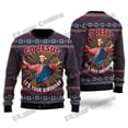 thumbnail image 3 of Suéter navideño feo con estampado 3D de Jesús, la razón de la temporada, para hombres y mujeres, suéter de punto cálido e informal de invierno MY23, 3 of 5