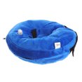 thumbnail image 2 of MasteelfCA Inflatable Pet Supplies Cat Dog Recovery Wound Healing Protective Collar Anti-bite PVC Comfortable Collar - Size M (Blue), 2 of 8