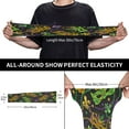 thumbnail image 4 of Bingfone Farmers Gardening Sleeves Sun Protection Arm Cooling Sleeves For Women Men With Thumb Hole - Mardi Gras Surface, 4 of 8