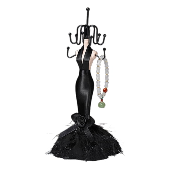 Stylish Jewelry Display Stand Stylish Jewelry Display Rack Fashionable Jewelry Black Storage Stand