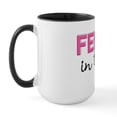 thumbnail image 2 of CafePress - Feminist In Training - 15 oz Ceramic Large White Novelty Mug, 2 of 4