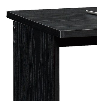 Mainstays Small Space Writing Desk with 2 Shelves, True Black Oak Finish - image 3 of 8
