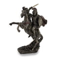 thumbnail image 1 of Alexander the Great Riding Bucephalus Bronzed Sculptural Statue, 1 of 3