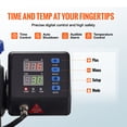 thumbnail image 4 of KFFKFF Heat Transfer Device, 15x15in Pivoting 5 in 1 Heat Application Machine, Digitally Controlled Multifunctional Equipment, Rapid Warming with Protective Elements, Perfect for T-shirts, Headwear, 4 of 9