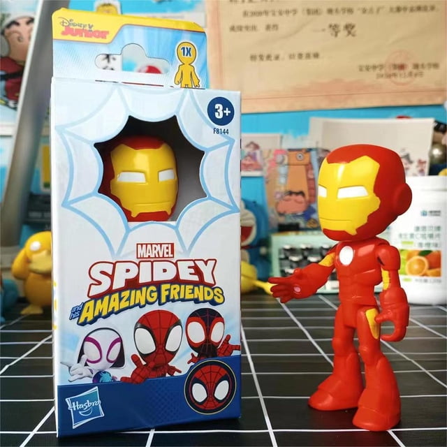Spidey y sus increíbles amigos leyendas Spiderman Marvel Spider Man figura de acción muñecos figuras estatuilla de juguete para regalo de niños