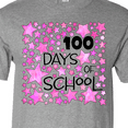 thumbnail image 4 of Inktastic 100 Days of School Stars in Pink T-Shirt, 4 of 5