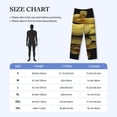 thumbnail image 4 of Naloa Yellow White-Lipped Pit Viper Pajama Pants Men, PJ Bottoms, Sleep & Lounge Pants-Small, 4 of 6