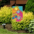 thumbnail image 5 of FNNMNNR Cloth Garden Hanging DIY Flag Decorative Banner for Festival Outdoor Yard Flag Decor Tool, 5 of 6