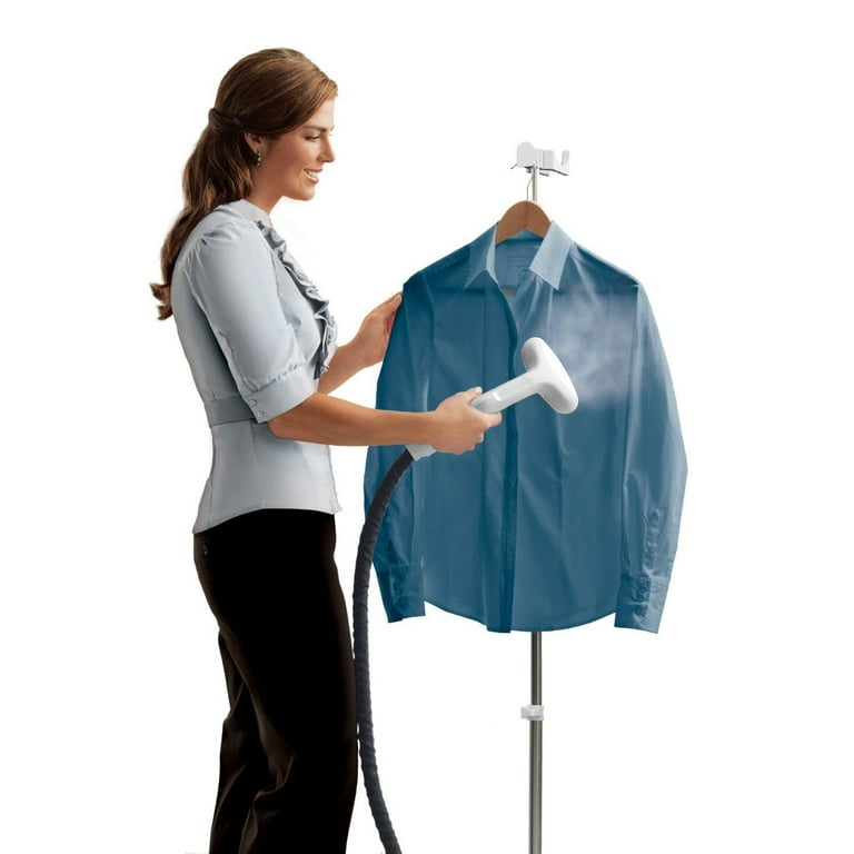 SALAV Professional Garment Steamer – Dual Bar, Foot Pedal Control, 1.8L Tank, 1500W, 60+ Min Steam