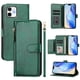 thumbnail image 3 of Funda para iPhone 12 Cartera de Mano con Cremallera y Correa Cruzada Desmontable, 3 of 5
