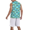thumbnail image 5 of Rocae Cartoon Monster Truck for Men's Basketball Jersey Lightweight and Breathable Athletic Tank Top,Quick-Drying Sports Jersey 3X-Large, 5 of 9