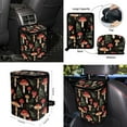 thumbnail image 4 of XYZCANDO Jungle Mushroom Fender Cover Car Coasters Car Cushion Cover Armrest Cover Steering Wheel Cover Lipstick Cover Trash Can Armrest Cover Seat Belt Cover Keychain Interior Decor, 4 of 7
