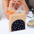 thumbnail image 3 of Yayeee Napkin Holder for Table Set of 2 Kitchen Paper Tissue Organization, Red Fireworks Pattern, 3 of 8